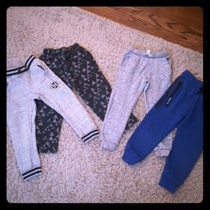 Stylish joggers 4T (diffrent brands)